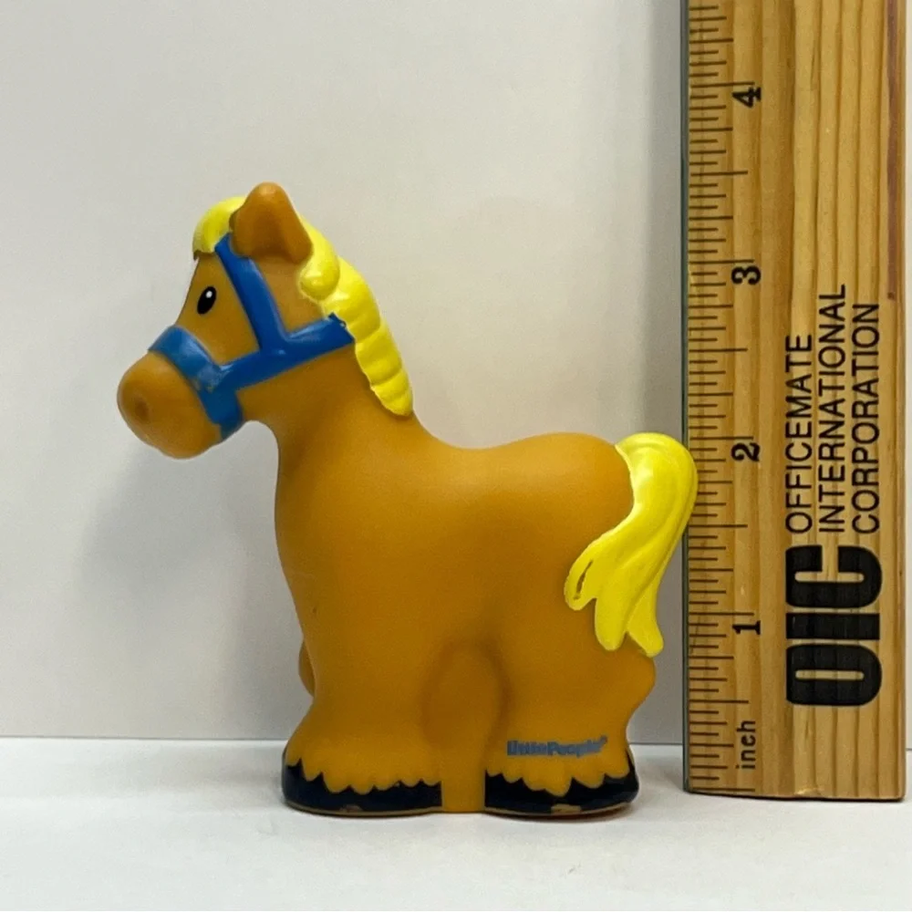 fisher price little people horse figure animal farm #dwc31 #chj51‎